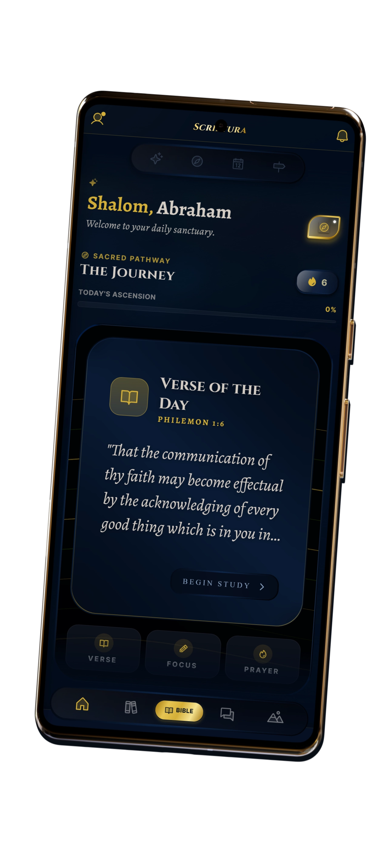 Scriptura AI Bible App Showcase